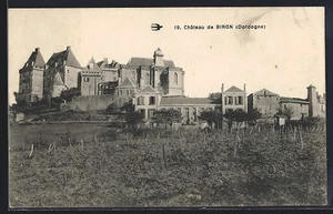 CPA Biron, Vue du Château en Dordogne - Picture 1 of 2