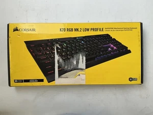 Corsair K70 RGB MK.2 Low Profile RAPIDFIRE Mechanical Gaming Keyboard Wired - Picture 1 of 6