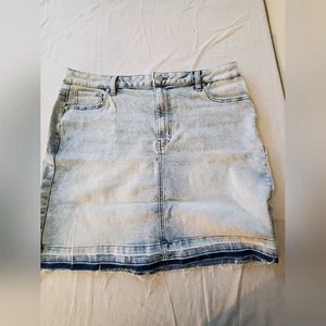 Size 14 Denim Women's Jean Skirt by Time and True, New with Tags - Bild 1 von 4