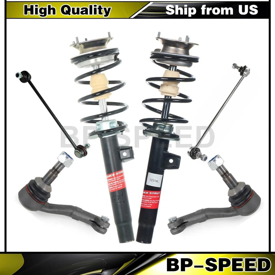 Barra de acoplamiento Mevotech 6 piezas puntales Monroe para BMW 328i 335i 2007 Foto 1 de 4