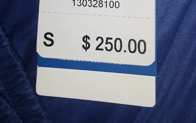 ADIDAS TRACK PANTS BLUE VERSION DESIGN LUXURY FASHION WOMEN USA S SMALL $250.00 - Image 1 of 4