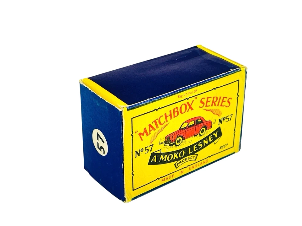 Matchbox Moko Lesney No. 57a Wolseley 1500 caja vacía B3 solamente Foto 1 de 4