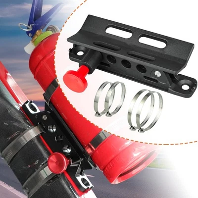 Roll Bar Fire Extinguisher Mount for Jeep Wrangler UTV Polaris Yamaha Can Am — 第 1/4 张图片