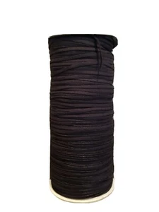 Flat Braided Elastic Band Roll 1/8" (3mm) width 200 Yards NEW - Picture 1 of 5