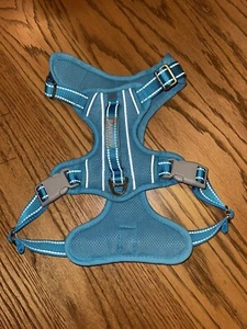 BARKBAY No Pull Dog Harness Large Glow In DarkReflective Front Clip Handle Large - Picture 1 of 2