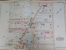 1889 G.W. BROMLEY GERMANTOWN 2ND BAPTIST CHURCH PHILADELPHIA PA COPY ATLAS MAP