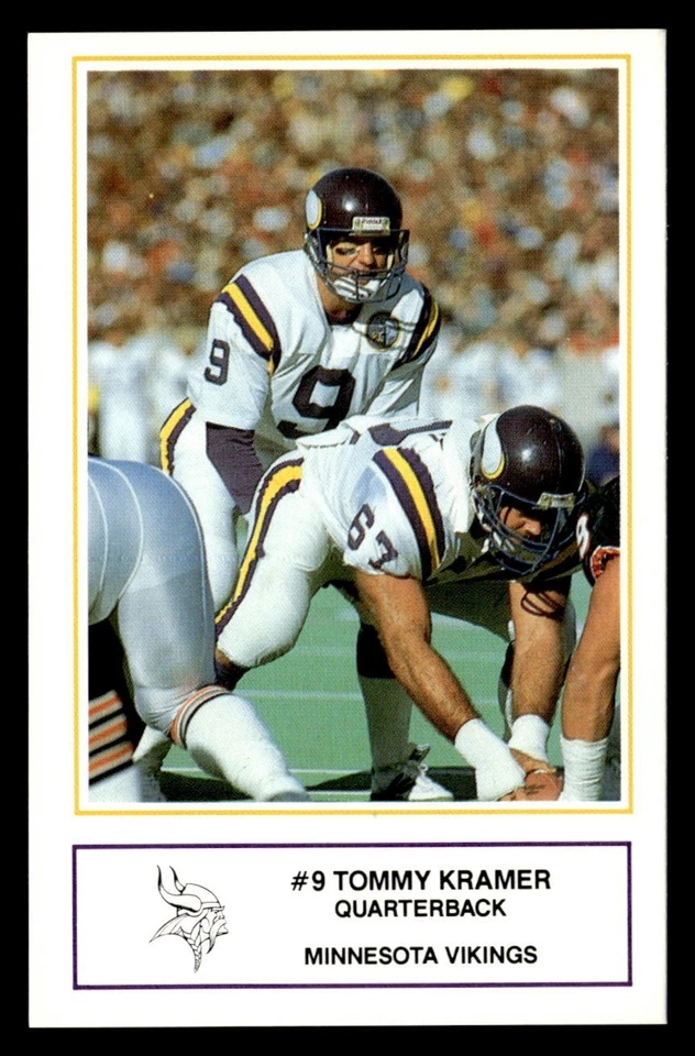 Cartão de futebol americano individual emitido pela polícia regional Minnesota Vikings *você escolhe escolher* - Imagem 1 de 1