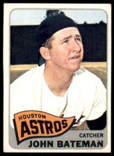 1965 TOPPS JOHN BATEMAN HOUSTON ASTROS #433  EX X3306