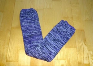 CAPEZIO Beinwärmer Stulpen 24" lang "NTIGER" violett lila meliert UNGETRAGEN - Bild 1 von 1