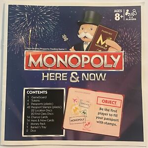 Monopoly HERE & NOW 2015 Hasbro Game Replacement Part - Instruction Booklet