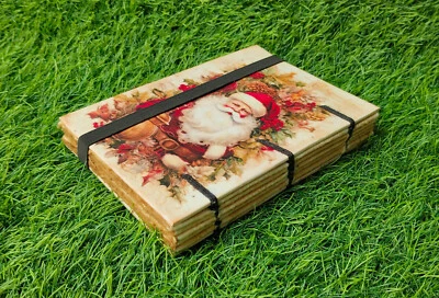 Vintage Leather bound Hard Cover Notebook  Handmade Paper Diary Sketchbook - Image 1 of 4