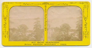STEREO BK panoptique TURQUIE Constantinople Château de l'Europe c.1860 Vintage  - Imagen 1 de 1