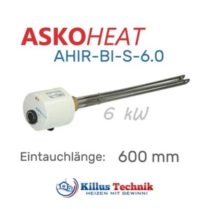 Askoma ASKOHEAT AHIR-BI-S-6.0 Radiatore a vite 6 kW - Foto 1 di 4