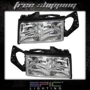Juego de pares de faros izquierda derecha para Cadillac Deville 1997-99 - Imagen 1 de 1