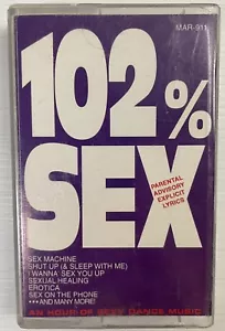 102% Sex LA Session Singers Music Cassette Tape MAR-911 MusicWorld 1996 Original - Picture 1 of 24