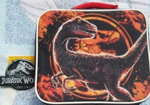 Jurassic World Lunch Box NEW Jurassic Park Insulated Lunchbox Bag NWT Dinosaur - Picture 1 of 4