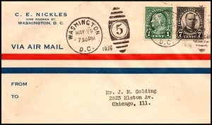 Scott 588 - 7 Cents McKinley Nickles FDC - Typed Address SCV - $60.00 - Picture 1 of 2