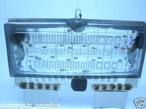 RARO NIXIE VFD bargrafo medidor VU IVLSHU1-11/2 (FG28SB1) indicador luminiscente - Imagen 1 de 5