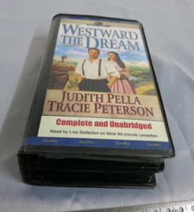 Westward the Dream Judith Pella Tracie Peterson 9-90 minute cassettes - Picture 1 of 5