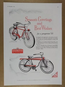 1954 AMF Roadmaster Bicycles Flying Falcon & Luxury Liner vintage print Ad - Picture 1 of 1