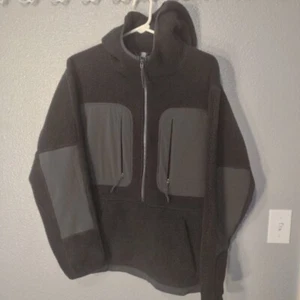 Mountain Hardwear HiCamp Fleece Hoodie Small Black - Picture 1 of 15