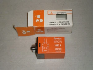 Neu! 1027P Syrelec Netzteil 1027 P, 12 VDC, 110 mA Kostenloser Versand! - Bild 1 von 2