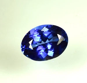 8.20 Ct Natural Blue Ceylon Sapphire Loose Oval Cut Gemstone GIE Certified - Picture 1 of 6