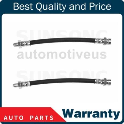 Línea de freno de manguera hidráulica de freno interior delantero 2X para Mitsubishi Mirage 1989-1989 Foto 1 de 4