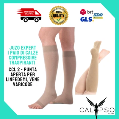 CALZE COMPRESSIVE JUZO Gambaletti CCL2 Lipedemi - Linfedemi - Vene Varicose - Изображение 1 из 4