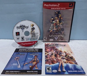 Kingdom Hearts II - GH (Sony PlayStation 2, 2007) Complete with Manual - Tested - Picture 1 of 4