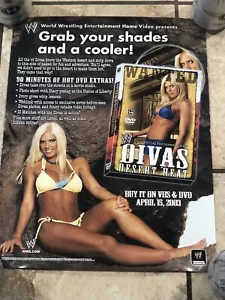 Póster Agotado WWE Divas Desert Heat Promo Torrie Wilson 2003 13x17 WWF - Imagen 1 de 17