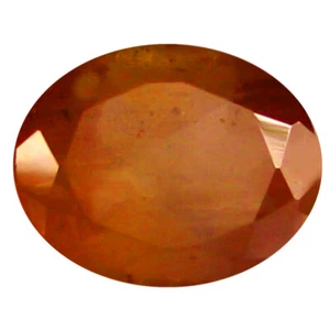 0,36 ct ovale Form (5 x 4 mm) brasilianischer bräunlich orange Andalusit Edelstein - Bild 1 von 1