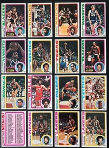 1978-79 Topps Basketball Partial Set (73 of 132) *Walton, Thompson, Isel, Monroe