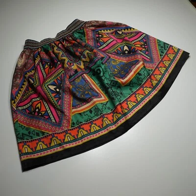 Flying Tomato Swing Skirt Womens Small Colorful Abstract Paisley Artsy Hippie - Image 1 of 4