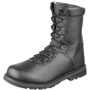 Brandit Bw German Army Combat Boots Model 2000 Leather Military Footwear Black - Picture 1 of 10