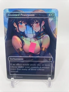 Processione Unta FOIL PLAYTEST - MTG Anime STILE PER COMANDANTE EDH - Foto 1 di 2