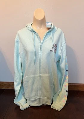 Pusheen 盒子连帽衫 冬季 2022 全新带标签 男女通用 尺寸 小号 前拉链 — 第 1/4 张图片