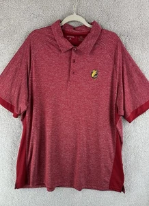 Polo de golf antiguo rojo para hombre 2XL Ferris State Bulldogs polo atlético al aire libre - Imagen 1 de 14