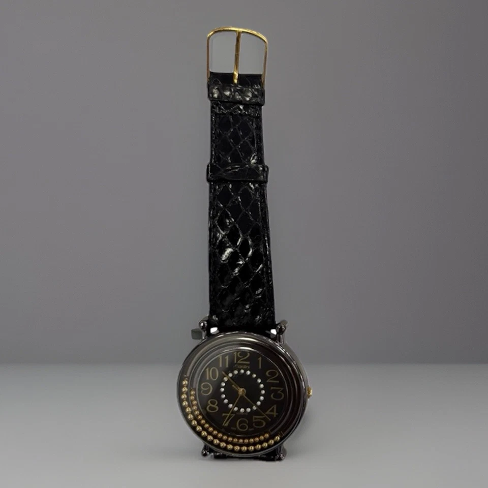 Reloj para dama estilo Chopard Cardini Happy Sport diamantes flotantes Foto 1 de 3