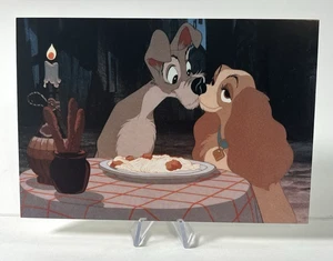 Disneys Dame und der Landstreicher (seltene Postkarte! 3,75 x 4,5") - Bild 1 von 2