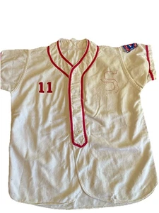 Vintage 60’s Little League Baseball Youth Game Jersey W/Patch - Picture 1 of 10
