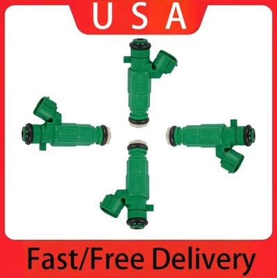 For 2010 2011 2012 Hyundai GENESIS COUPE 2.0L L4 Turbocharged 4pcs Fuel Injector - Image 1 of 4