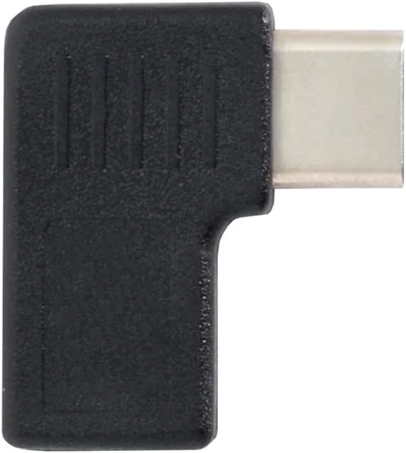NFHK 90 Degree Right & Left Angled USB 3.1 Type-C Male to Female Extension - Image 1 of 1