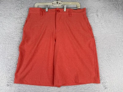 Pantalones Cortos Ocean Pacific Para Hombre 34 Naranja OPFLEX Elastizados en 4 Vías Chino Híbrido Poli 34x12 Foto 1 de 4
