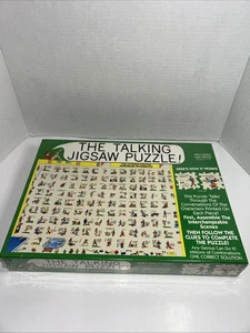The Talking Jigsaw Puzzle, "The Fitness Center," Sealed, Buffalo Games 1991 - Picture 1 of 8