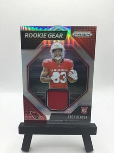 2024 Panini Prizm - Rookie Gear Trey Benson #RG-TBN (MEM, RC) Arizona Cardinals - Bild 1 von 2