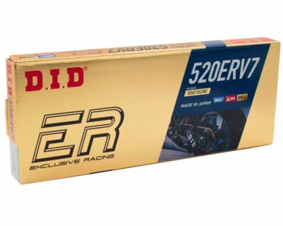 CATENA DID ERV7 120 MAGLIE PASSO 520 X-RING RACING PISTA STRADA MOTO - Imagen 1 de 3