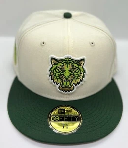 Detroit Tigers Metallic 2Tone ‘Tigers Face’ 2000 Tigers SP New Era 59fifty 7 5/8 - Picture 1 of 16