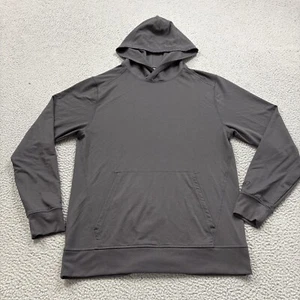 Legends Sweater Mens Medium Gray Redondo Hoodie Gray Tech Pullover Stretch - Picture 1 of 14