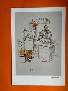 JUILLARD EX LIBRIS SIGNE BLAKE ET MORTIMER ON A MARCHE SUR LA BULLE  ETAT NEUF - Imagen 1 de 1